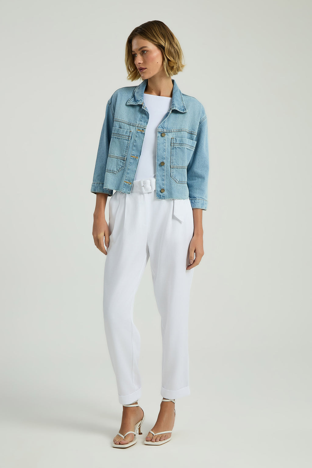 BODY CANOA DECOTE COSTAS - BRANCO